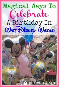 There is nothing for magical then spending your vacation AND birthday at Walt Disney World. Here are some fun ways to celebrate your special day in Disney.