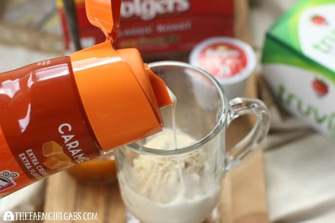 Salted Caramel Affogato -