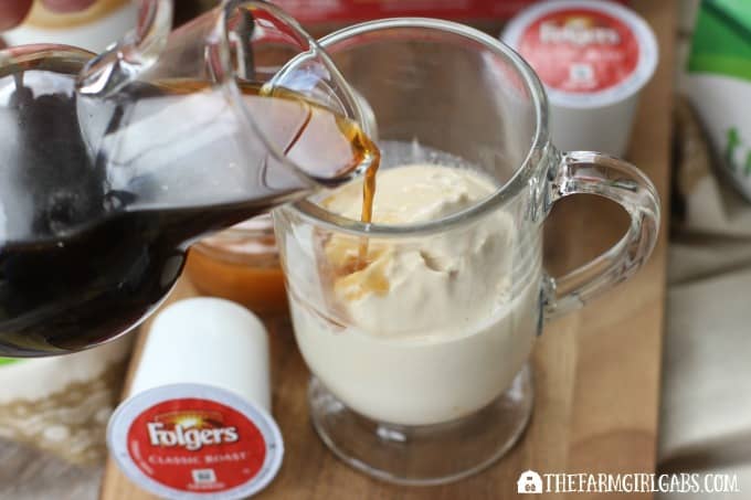 Salted Caramel Affogato