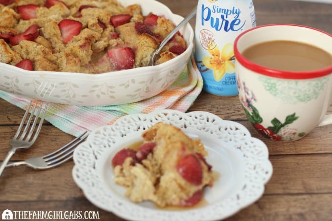 Wake up to this delicious Strawberry French Toast Casserole recipe. Perfect for breakfast or brunch, this recipe is the perfect way to start your day. AD #IDSimplyPure