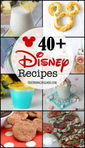 40+ Disney recipes that you can make at home. These recipes are the next best this to being at the most magical place on earth.