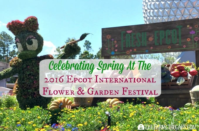 Celebrating Spring At The 2016 Epcot International Flower And Garden Festival