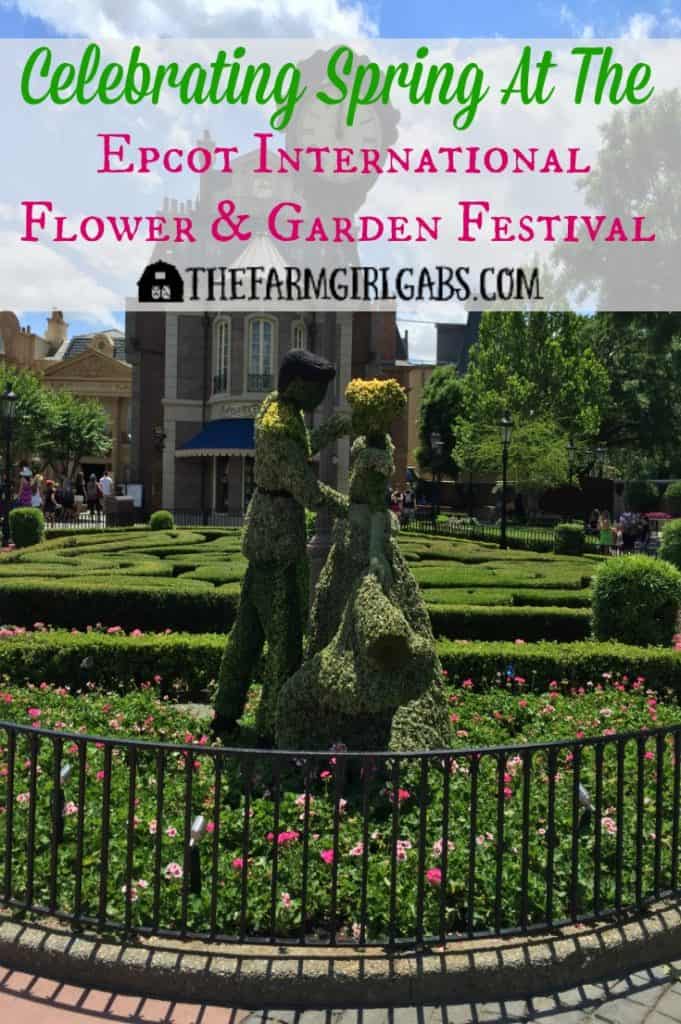Celebrating Spring At The 2016 Epcot® International Flower & Garden Festival at Walt Disney World