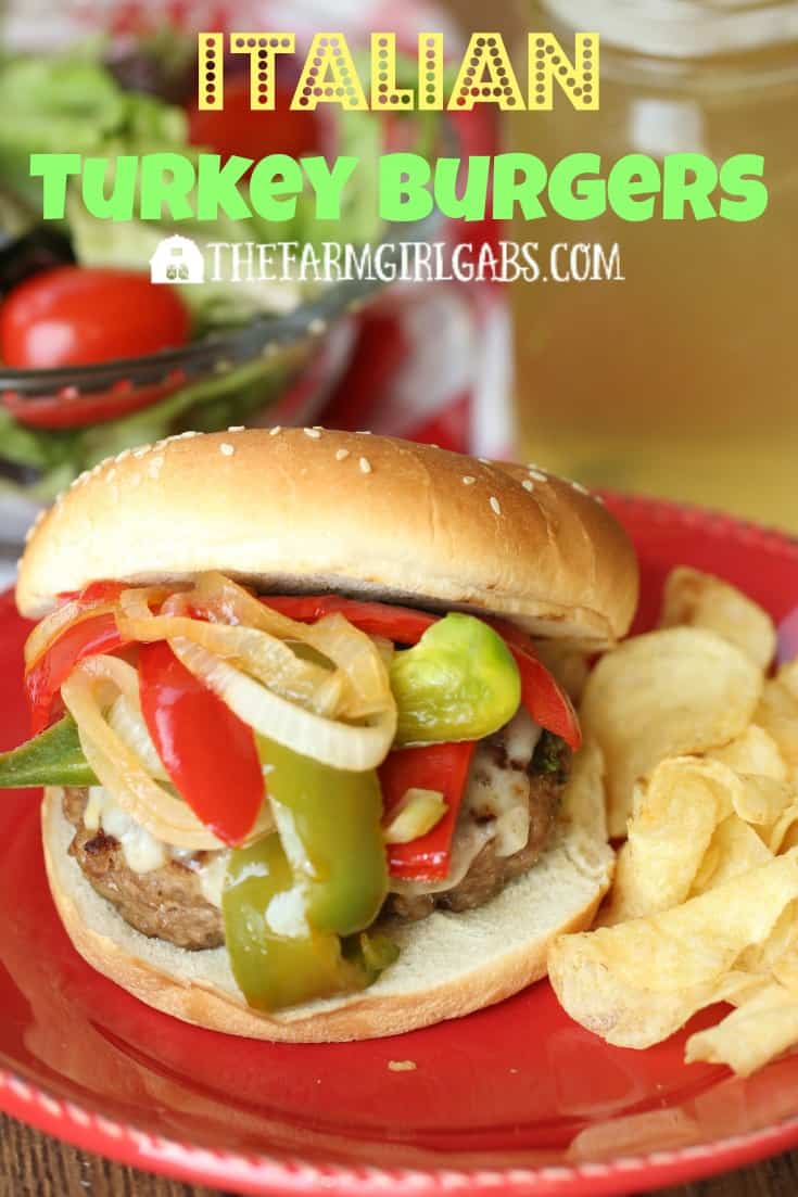 Italian Turkey Burgers | The Farm Girl Gabs®