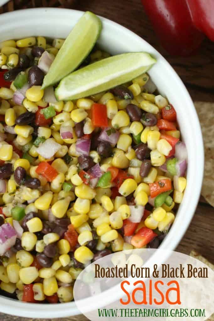 Roasted Corn And Black Bean Salsa-image