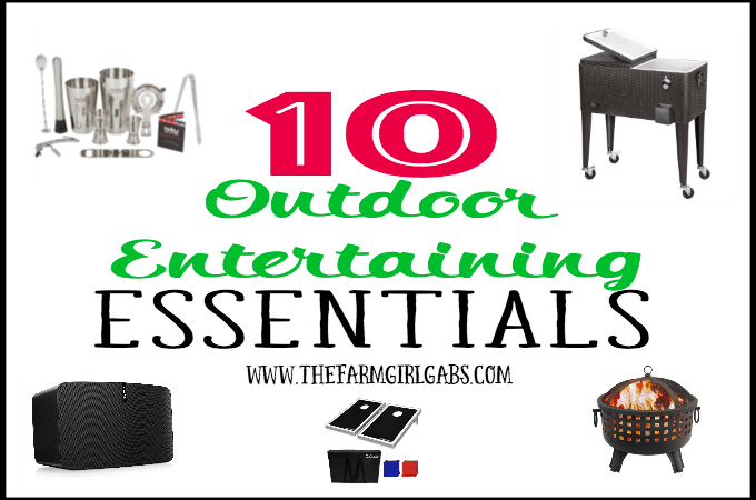 10 Outdoor Entertaining Essentials