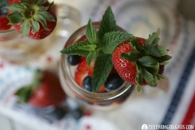 This non-alcoholic Stars And Stripes Mocktail Sangria will be a refreshing hit at your next celebration.
