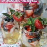 This Stars & Stripes Mocktail Sangria will be a refreshing hit at your next celebration.