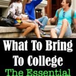 Is someone leaving the nest and heading off to college at your home? Print out this Essential College Packing List before they leave. It will help with both your packing and shopping organization.