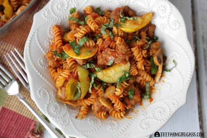 Garden Fresh Pasta Puttanesca