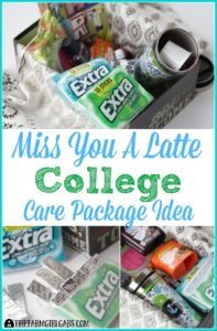 Show your college student you care by sending them this Miss You A Latte College Care Package. AD #GIVEEXTRAGETEXTRA #Walgreens