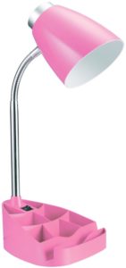 pink desk lamp