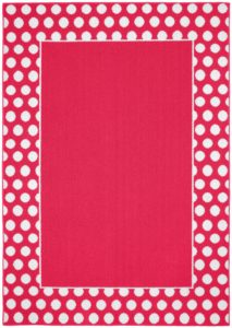 polka dot rug