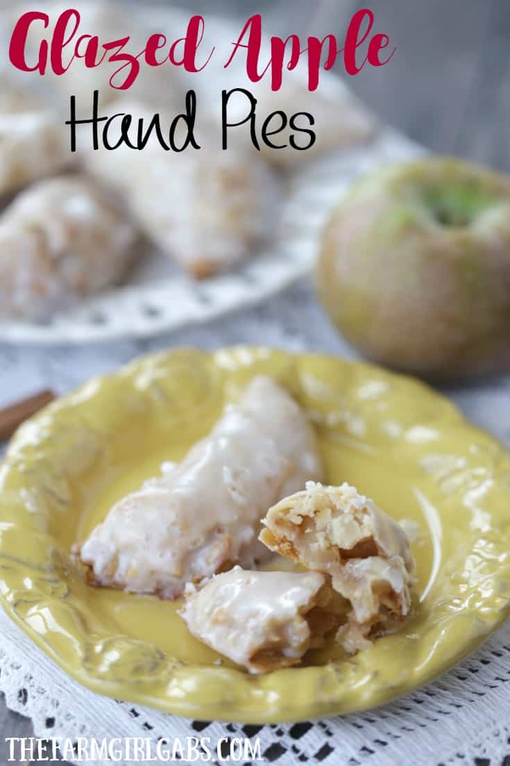 Glazed Apple Hand Pies The Farm Girl Gabs®