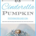 Your little princess will love making this beautiful DIY Disney Cinderella Pumpkin for Halloween. This no-carve pumpkin craft is bedazzled with gems, tulle and metallic blue paint to match Cinderella's elegant gown.
