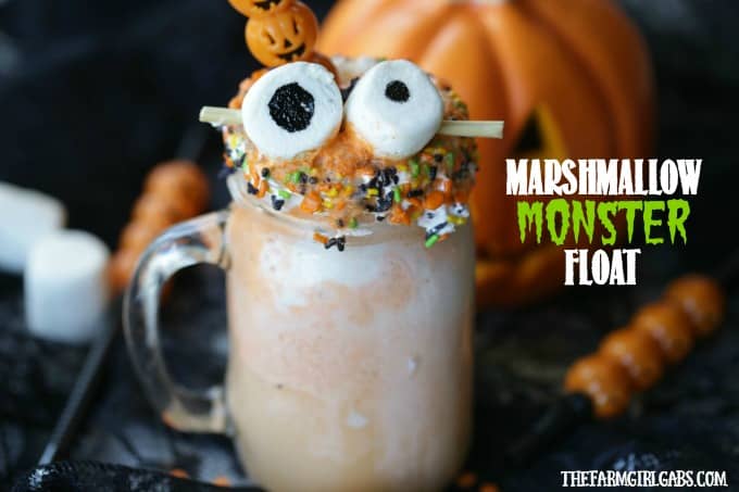 Marshmallow Monster Float