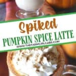 It's Pumpkin Spice Latte season. How about a boozy twist to the favorite fall pumpkin drink? Raise a mug to this delicious Drunken Pumpkin Spiced Latte. This simple recipe is the perfect adult fall drink.