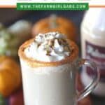 It's Pumpkin Spice Latte season. How about a boozy twist to the favorite fall pumpkin drink? Raise a mug to this delicious Drunken Pumpkin Spiced Latte. This simple recipe is the perfect adult fall drink.