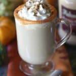 Raise a glass to this delicious Drunken Pumpkin Spiced Latte. This simple recipe the is perfect adult fall drink.