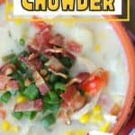 Homemade Chicken corn Chowder
