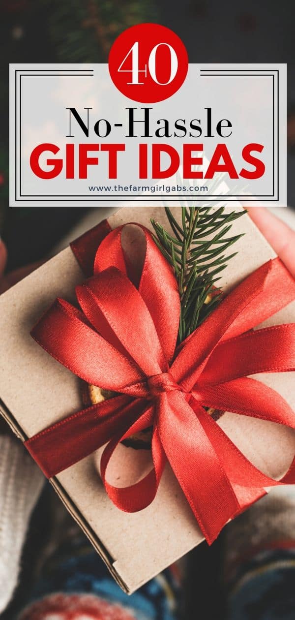 40 No Hassle Gift Ideas For The Holidays - The Farm Girl Gabs®