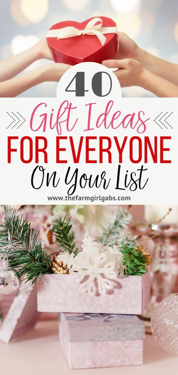 40 No Hassle Gift Ideas For The Holidays - The Farm Girl Gabs®