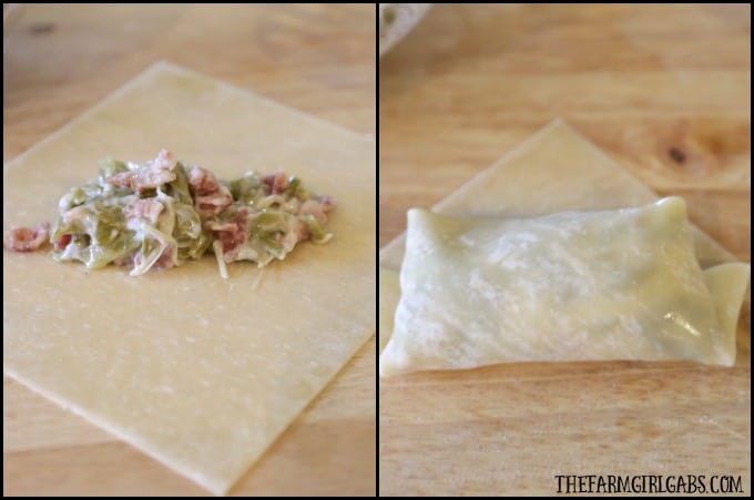 Hosting a party, Thanksgiving or Friendsgiving this year? Try this Bacon Bomb Eggroll recipe. It's an easy and delicious appetizer!