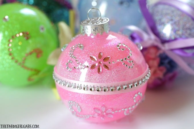 Disney Princess Glitter Ornament - Sleeping Beauty