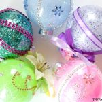 Disney Princess Glitter Ornaments