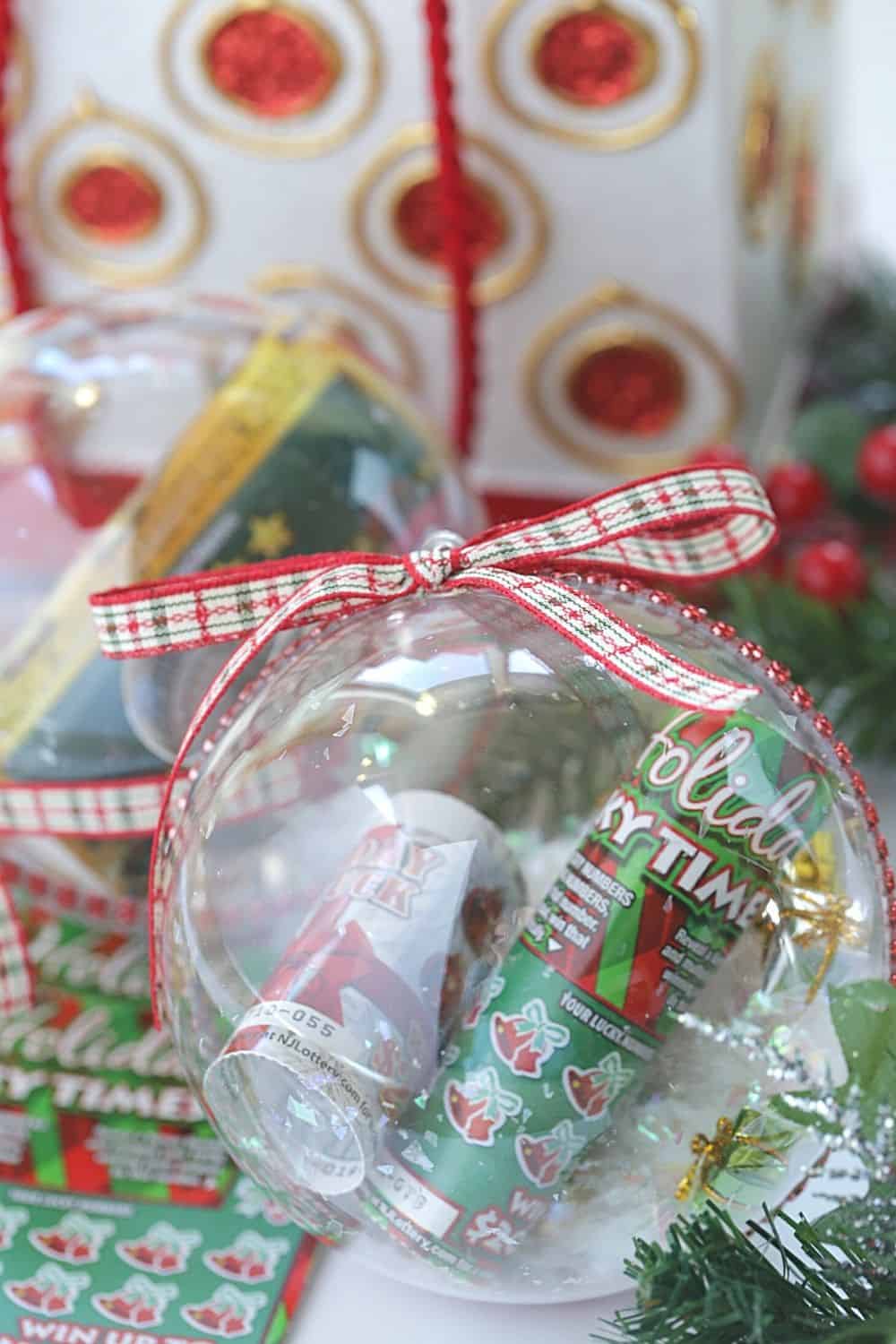Lottery Ticket Christmas Ornaments - The Farm Girl Gabs®