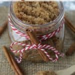 Give the gift of pampering this holiday with this easy DIY Cinnamon Sugar Scrub! This DIY scrub is made with simple pantry ingredients. Check out the tutorial on the blog.