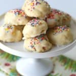 Italian Christmas Cookies are a delicious cake-like cookie with a hint of anise and sweet sugar glaze. This recipe is perfect to bake any time of the year.