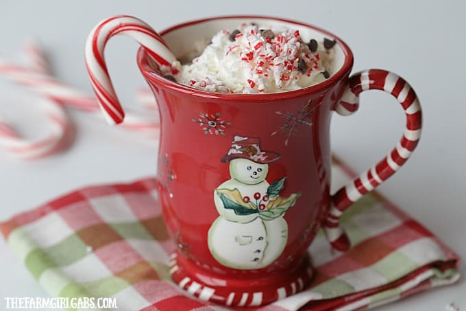 Peppermint Mocha Latte - The Farm Girl Gabs®