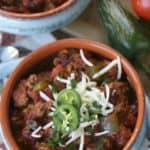 From Game Day to snow day, this Easy Classic Chili recipe is the perfect comfort food.