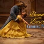 Beauty And The Beast Coloring Sheets