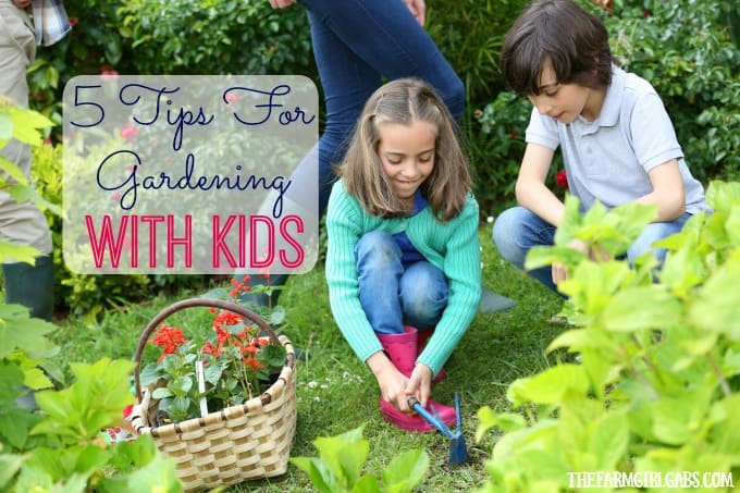Cultivate some family fun with these 5 Tips For Gardening With Kids.