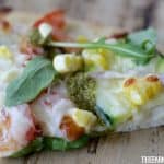 This delicious Sweet Corn Vegetable Flatbread made with fresh corn from Florida makes the perfect snack, meal or party dish!