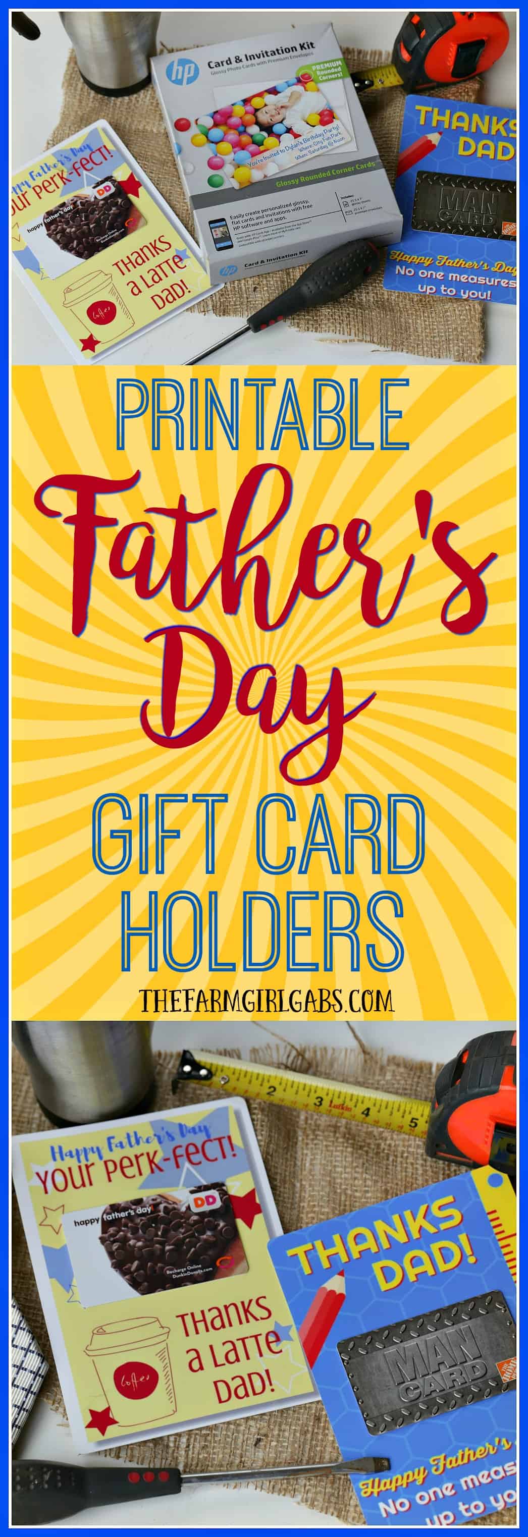 Father S Day Gift Card Printable