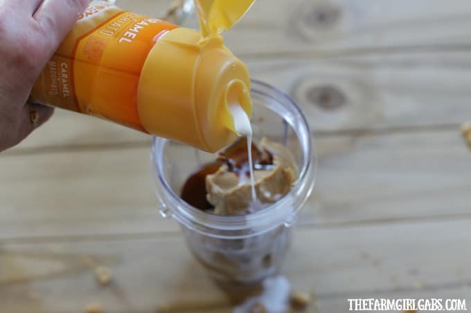 Ready for a cool and refreshing drink to celebrate summer? Try this delicious Peanut Butter Mocha Caramel Frappe!
