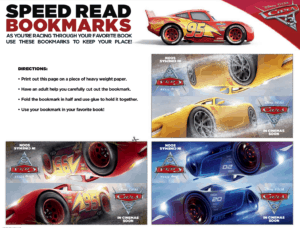Cure summer boredom with the printable Cars 3 Coloring And Activity Sheets.