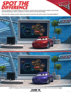 Cure summer boredom with the printable Cars 3 Coloring And Activity Sheets.