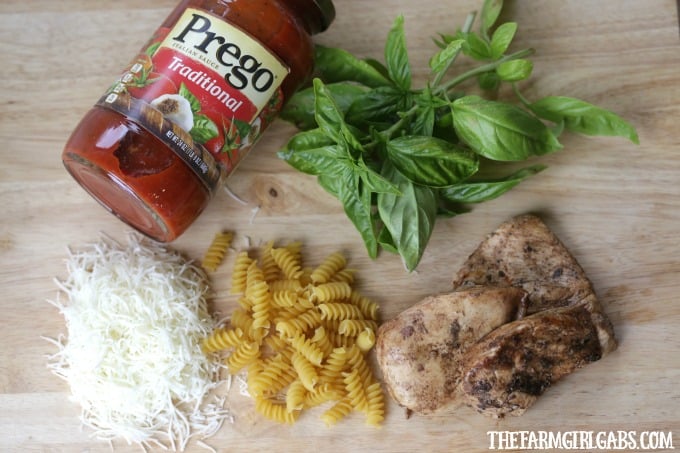 Busy school nights doesn’t mean you can’t have a delicious dinner ready in advance. This Grilled Chicken Parmesan Pasta Bake recipe is the perfect busy weeknight solution.