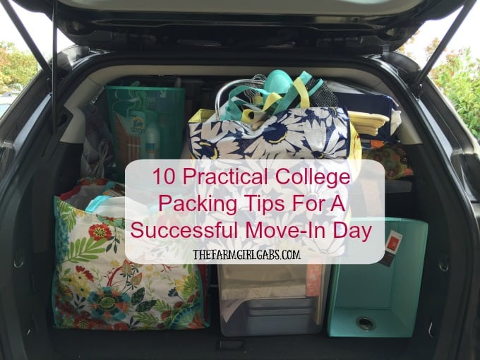 10 Practical College Packing Tips For A Successful MoveIn Day The