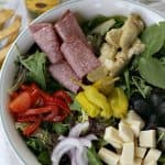 Why save this Easy Antipasto Salad for a special occasion? It's an easy Italian salad recipe that can be enjoyed anytime.