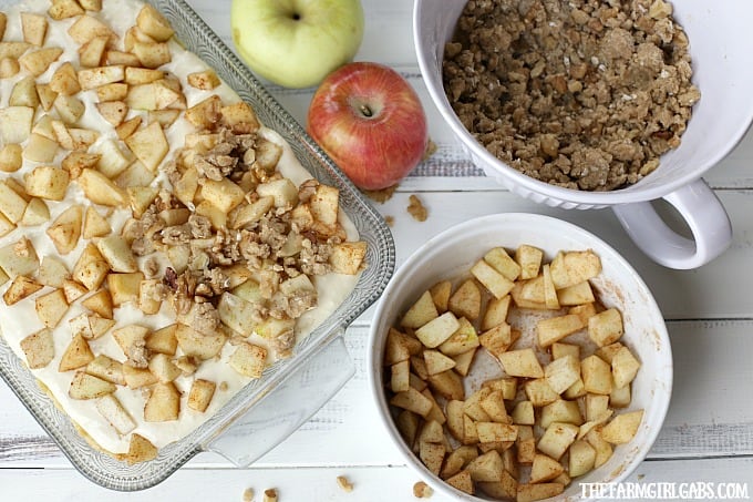 Apple season calls for the perfect fall recipe. These Apple Caramel Walnut Cheesecake Bars are a family favorite.