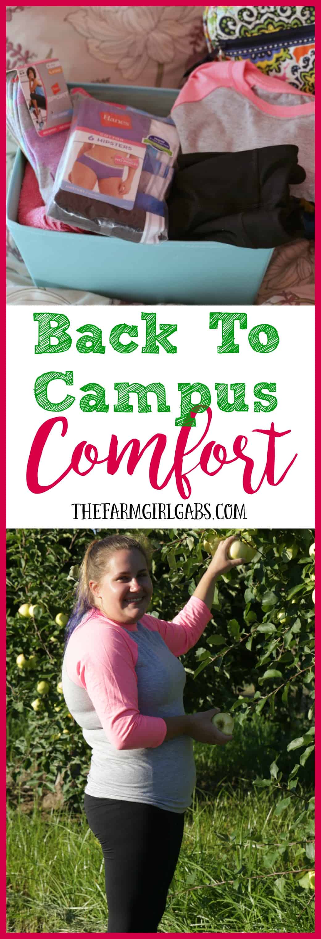 Send you child back to college in style. Tips for Back To Campus Comfort With Hanes.