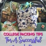 10 Practical College Packing Tips For A Successful Move-In Day. #Ad #SkinEssentials