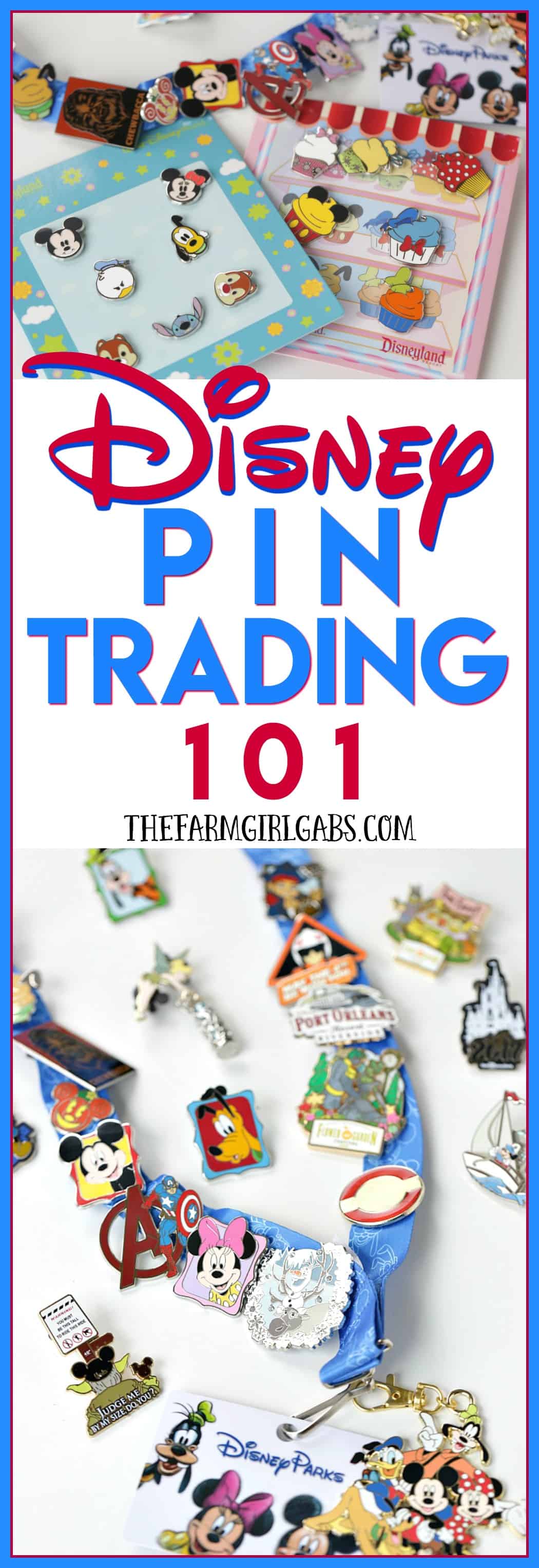 Disney Pin Trading 101 - The Farm Girl Gabs®