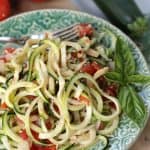 Turn that ordinary zucchini growing in your garden into this healthy and delicious Zesty Parmesan Zucchini Noodles.