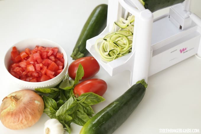 Turn that ordinary zucchini growing in your garden into this healthy and delicious Zesty Parmesan Zucchini Noodles.